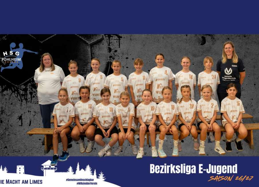 Weibliche E-Jugend der HSG Pohlheim unterliegt dem TV Hüttenberg